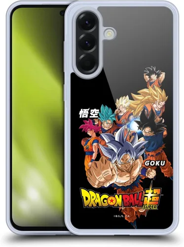 Vista 94 de Head Case Designs Funda de gel con licencia oficial de Dragon Ball Super Group Future Trunks Arc Characters [protección de grado militar] compatible