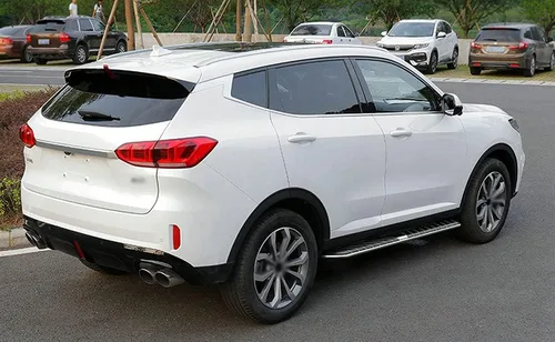 Vista 7 de FANTE 2 estribos laterales Nerf Bars protectores de aluminio para Mercedez Benz GLB 2020-2022