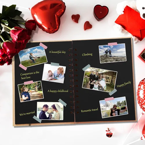 Vista 5 de 24 hojas de papel de cartulina negro de 8,5 x 11 pulgadas para tarjetas DIY, invitaciones, álbumes de recortes y otras manualidades (250 gsm/92 lb)