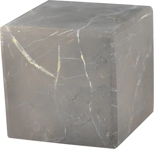 Vista 12 de Shungite World Cubo de shungite auténtico pulido de 1.18 pulgadas / 1.18 pulgadas, cristal curativo natural, cubo negro real, protección