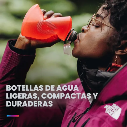 Vista 2 de HydraPak Stow Collapsible Water Bottle (350ml, 500ml, 1L)