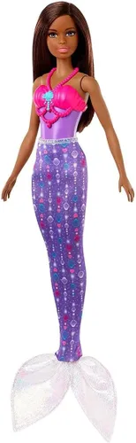 Vista 7 de Barbie Dreamtopia Dress Up Doll Set de regalo, aprox. 12 pulgadas, morena con 3 modas