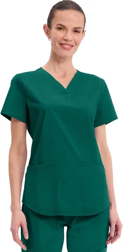 Vista 23 de CHEROKEE Workwear Profesionales cuello en V Negro