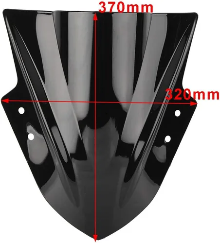 Vista 3 de Parabrisas de moto para Kawasaki EX300 Ninja 300/250 2013-2017, transparente