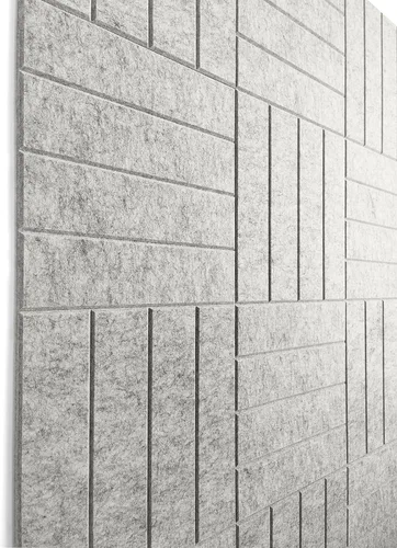 Vista 18 de Paneles acústicos cuadrados de 11.18 pulgadas, paquete de 12 paneles de pared que absorben el sonido, azulejos decorativos de fieltro insonorizados