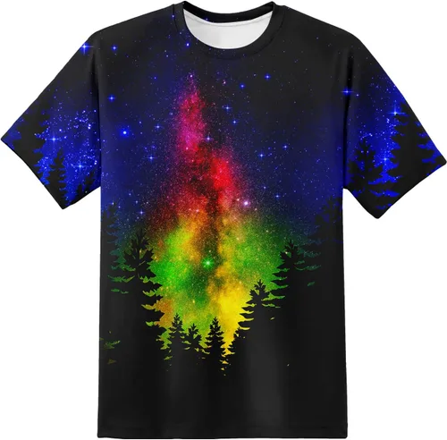 Vista 27 de Camiseta de manga corta con estampado 3D para niños y niñas de 6 a 16 años Bcm45-blanco