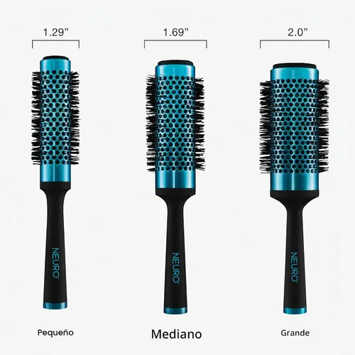 Vista 7 de Paul Mitchell Cepillo redondo de titanio Neuro, para secar todo tipo de cabello