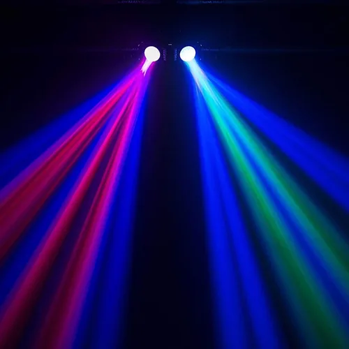 Vista 5 de CHAUVET DJ Luz de efecto LED Duo Moon Plug-and-Play con efecto Moonflower y estroboscópico