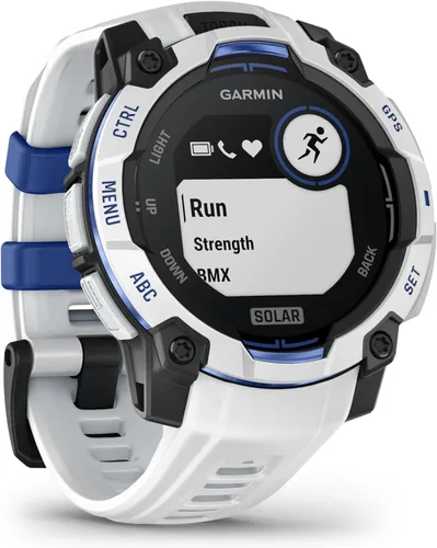 Vista 39 de Garmin Instinct® 3 45mm, pantalla AMOLED, reloj inteligente GPS resistente para exteriores, bisel reforzado con metal, linterna incorporada, hasta