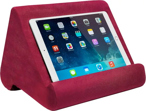 Vista 7 de Ontel Pillow Pad Ultra Multi-Ángulo Soporte Suave para Tableta, Azul
