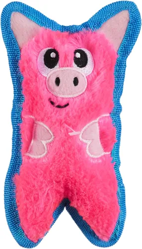Vista 12 de Outward Hound Invincibles - Juguete de peluche para perro, XS zorro