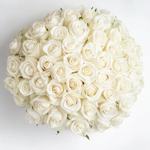Vista 23 de GlobalRose Ramo de 50 rosas surtidas, rosas de origen responsable, flores frescas, ramo fresco de flores seleccionadas a mano para el día