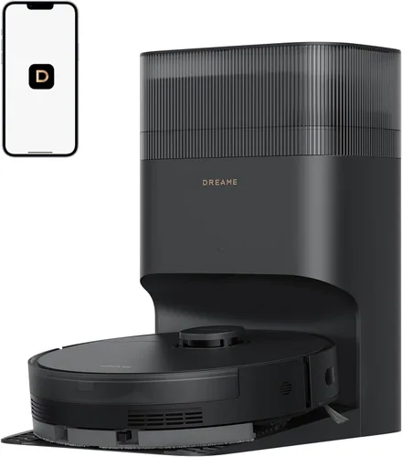 Vista 15 de DREAME D20 Air Plus Robot Vaccum and Mop Combo con succión de 20,000 Pa, tecnología antienredos, muelle de vaciado automático, limpieza profunda