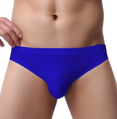 Vista 26 de WINDAY Calzoncillos de hombre Transpirable Hielo Seda Triángulo Bikinis y Escritos N04