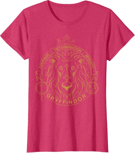 Vista 11 de Harry Potter Camiseta Gryffindor Line Art Lion Symbol, Negro