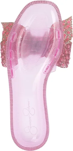 Vista 4 de Jessica Simpson Kilenya - Sandalia plana con adornos para mujer