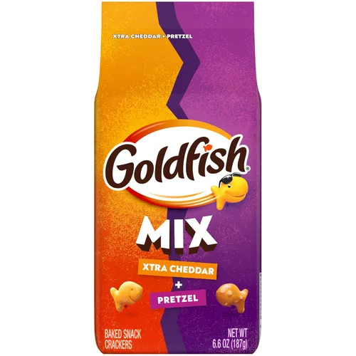 Vista 11 de Goldfish Galletas de queso cheddar para bebé, bolsa de 7.2 onzas