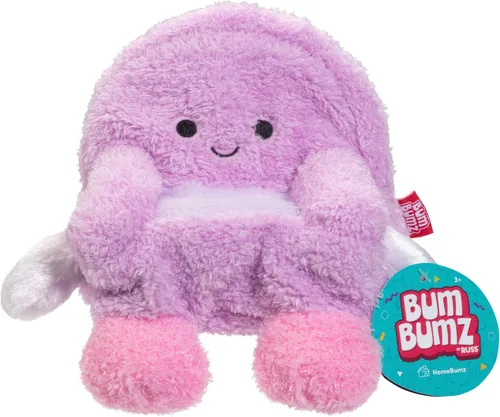 Vista 7 de BumBumz Cafetera Grande de 7.5 Pulgadas Peluche Sensorial con Peso - Con Licencia Oficial - Juguete de Animal de Peluche Suave, Esponjoso, Lindo