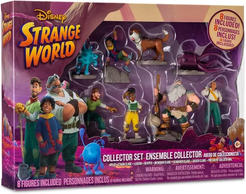 Vista 6 de Strange World Juego de coleccionista de figuras pequeñas, multicolor, pequeño (40115)