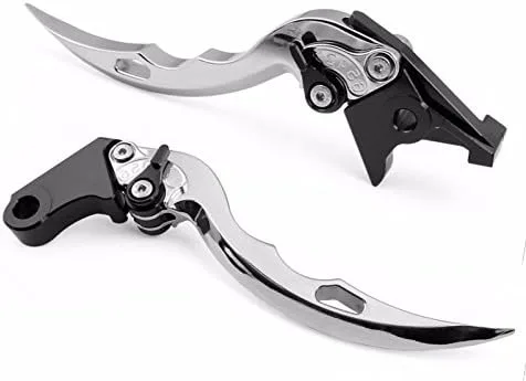 Vista 9 de CNC Hoja Ajustable Palancas de embrague de freno para Kawasaki H2/h2r 2015 – 2016 Negro, Gris Gray