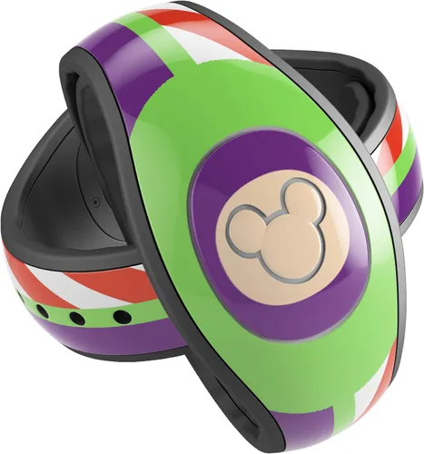 Vista 5 de Design Skinz Lightyear - Funda de vinilo prémium para Disney MagicBand 1 (se adapta a MagicBand 1 para Disney Parks)