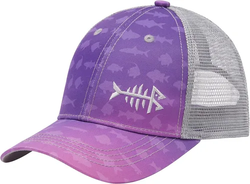 Vista 10 de BASSDASH Altimate Gorro de Pesca con Espalda de Malla para Hombres y Mujeres Gorra de Béisbol Camionero Ajustable