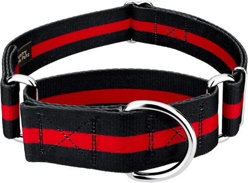 Vista 11 de Country Brook Petz - Collar para perro Martingala de camuflaje azul con 10 diseños resistentes (1 1/2 pulgadas, mediano)