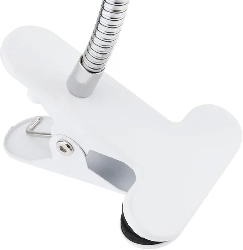Vista 6 de RTNLIT Soporte de lámpara de escritorio con clip E26/E27, accesorio de lámpara de abrazadera con interruptor de encendido/apagado, enchufe