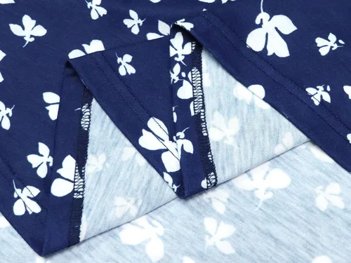 Vista 5 de Zaberry - Vestidos largos, de manga corta, con cuello redondo, estilo informal, de verano, holgado y con bolsillos para mujer