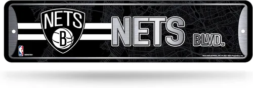 Vista 21 de Rico Industries NBA Basketball Metal Street Sign