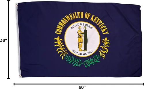 Vista 2 de Banner grande de Kentucky 3x5, 3 x 5