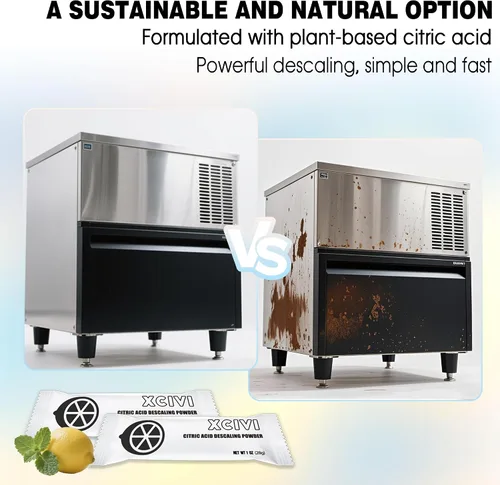 Vista 4 de xcivi Paquete de 4 limpiadores y descalcificadores para cafetera, cafeteras automáticas y descalcificadoras, compatible con cafeteras automáticas
