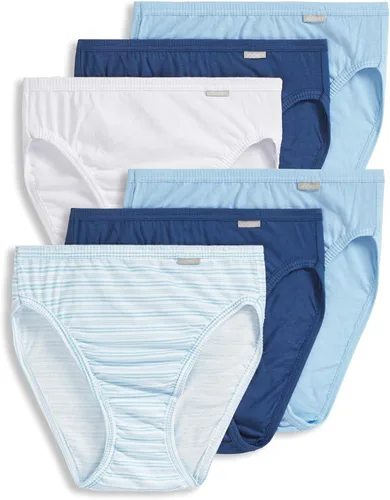 Vista 13 de Jockey - Ropa interior Elance para mujer, corte francés, paquete de 6 unidades Negro