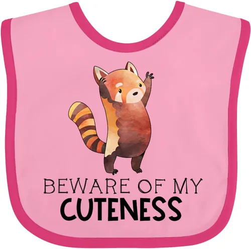 Vista 17 de inktastic Beware Of My Cuteness Cute Red Panda Babero