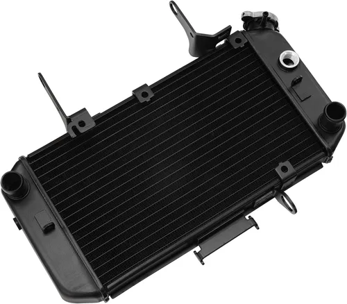Vista 5 de TCMT Refrigerador de agua de repuesto para motocicleta negro radiador apto para SUZUKI DL650 DL 650 V-Strom 2004 2005 2006 2007 2008 2009 2010 2011