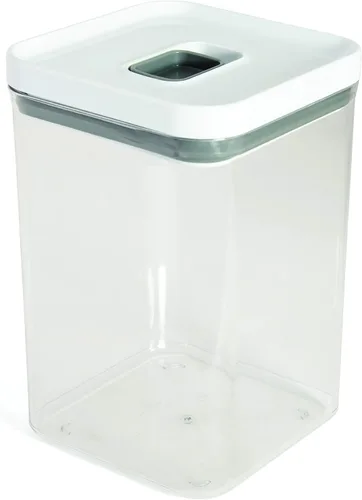 Vista 2 de Copco Contenedor de almacenamiento de alimentos y organización con tapa hermética, 4.43 cuartos de galón, transparente