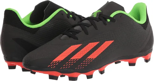 Vista 7 de adidas Tenis de fútbol unisex para adultos X Speedportal.4, Clear Aqua-power Blue-Solar Yellow