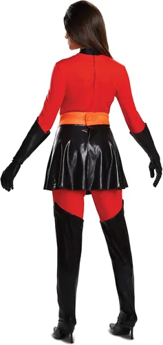 Vista 2 de Disfraz de Disney Incredibles 2 Deluxe Mrs. Incredible para mujer, Rojo