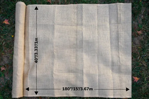 Vista 2 de Burlapper Burlap - Tela para Jardín, Natural