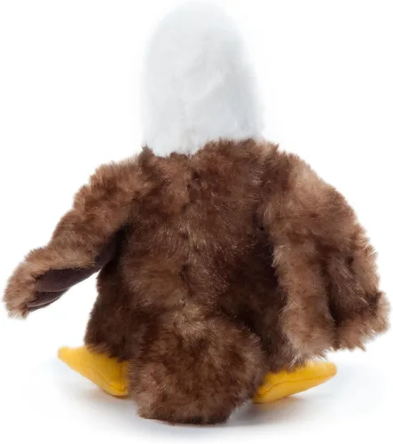 Vista 4 de The Petting Zoo - Peluche de águila calva, juguete de peluche, regalos para niños, colección Wild Onez Babiez Animales del Zoológico, juguete