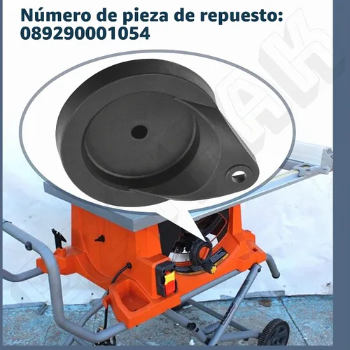 Vista 7 de Paquete de 2 ruedas de mano de sierra de mesa 089290001054 para Ridgid/Ryobi R4513