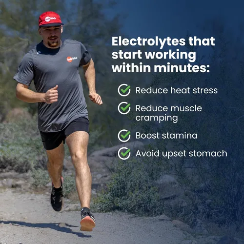 Vista 3 de SaltStick Electrolyte FastChews - 120 unidades sabor manzana verde - Tabletas masticables de electrolitos para la hidratación, pastillas de sal - 10