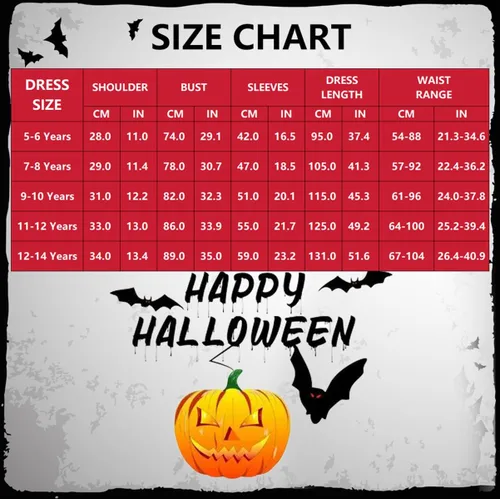 Vista 6 de Disfraz de vampiro para niñas, vestido de vampiro real, disfraz