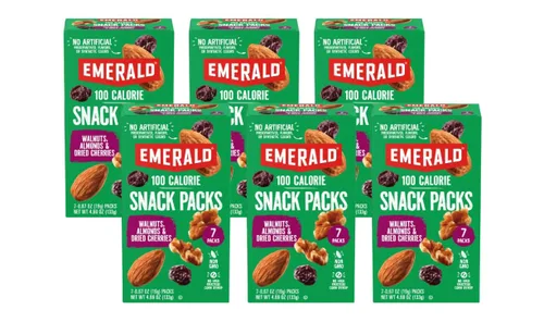 Vista 13 de Emerald Nueces secas de almendras tostadas, paquetes de 100 calorías, 7 unidades (paquete de 2)