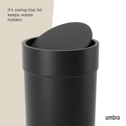 Vista 5 de Umbra Touch: papelera para baño, moldeado