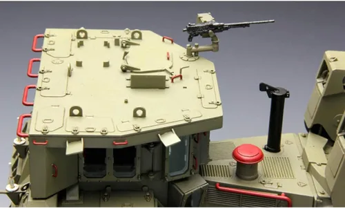 Vista 6 de Meng SS-002 D9 R Kit de niveladora blindada, accesorios de construcción de modelos, Multi, Mittel