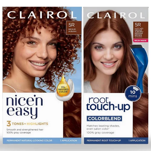 Vista 15 de Clairol Nice'n Easy 2 - Tinte permanente negro para el cabello y retoque de raíces, paquete múltiple