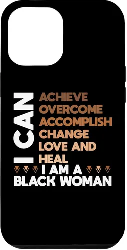 Vista 25 de iPhone 11 Pro Max poderoso negro mujer afirmación afroamericana orgullo caso