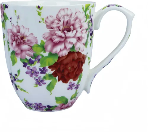 Vista 8 de Tazas de Café Lindas de 14oz para Mujeres Tazas Lindas Porcelana de Hueso Taza de Café Floral Tazas de Té para Mamá Mujeres Regalos de Cumpleaños