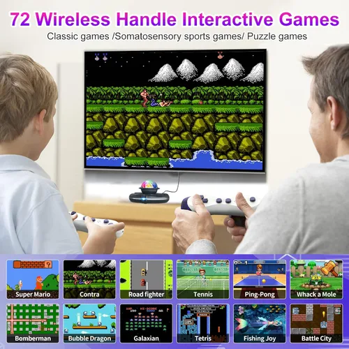 Vista 2 de FWFX Alfombrilla de baile de videojuegos para niños y adultos, juego de almohadilla de baile para TV, juguetes para niños de 4, 5, 6, 7, 8, 9, 10